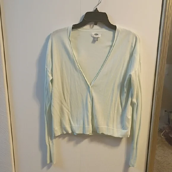 Old Navy Women's Mint Cardigan Sweater - Picture 1 of 3